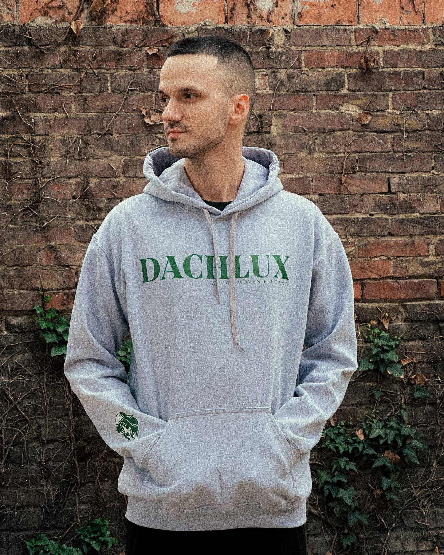 DACHLUX - GREY HOODIE - DACHLUX