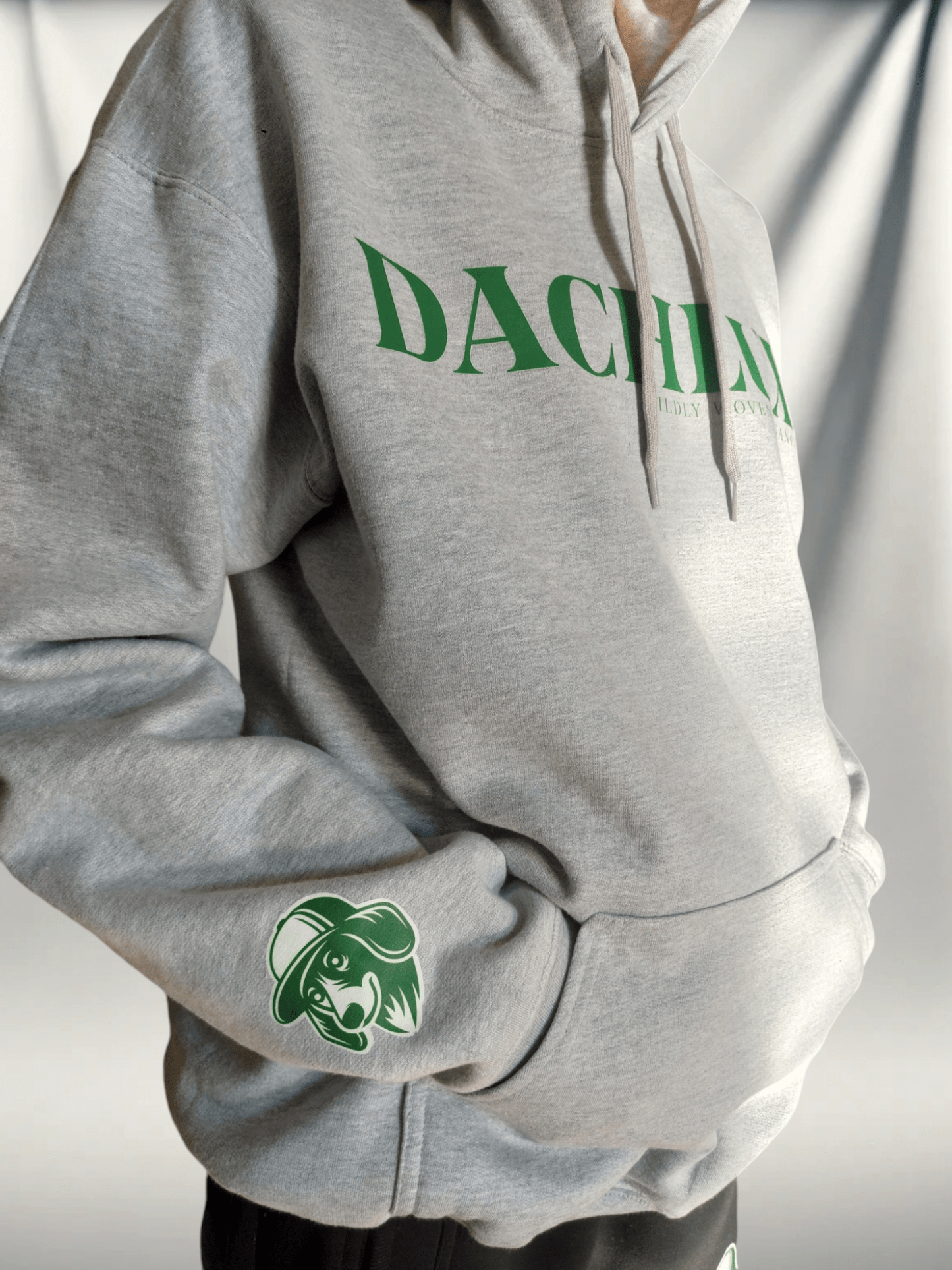 DACHLUX - GREY HOODIE - DACHLUX