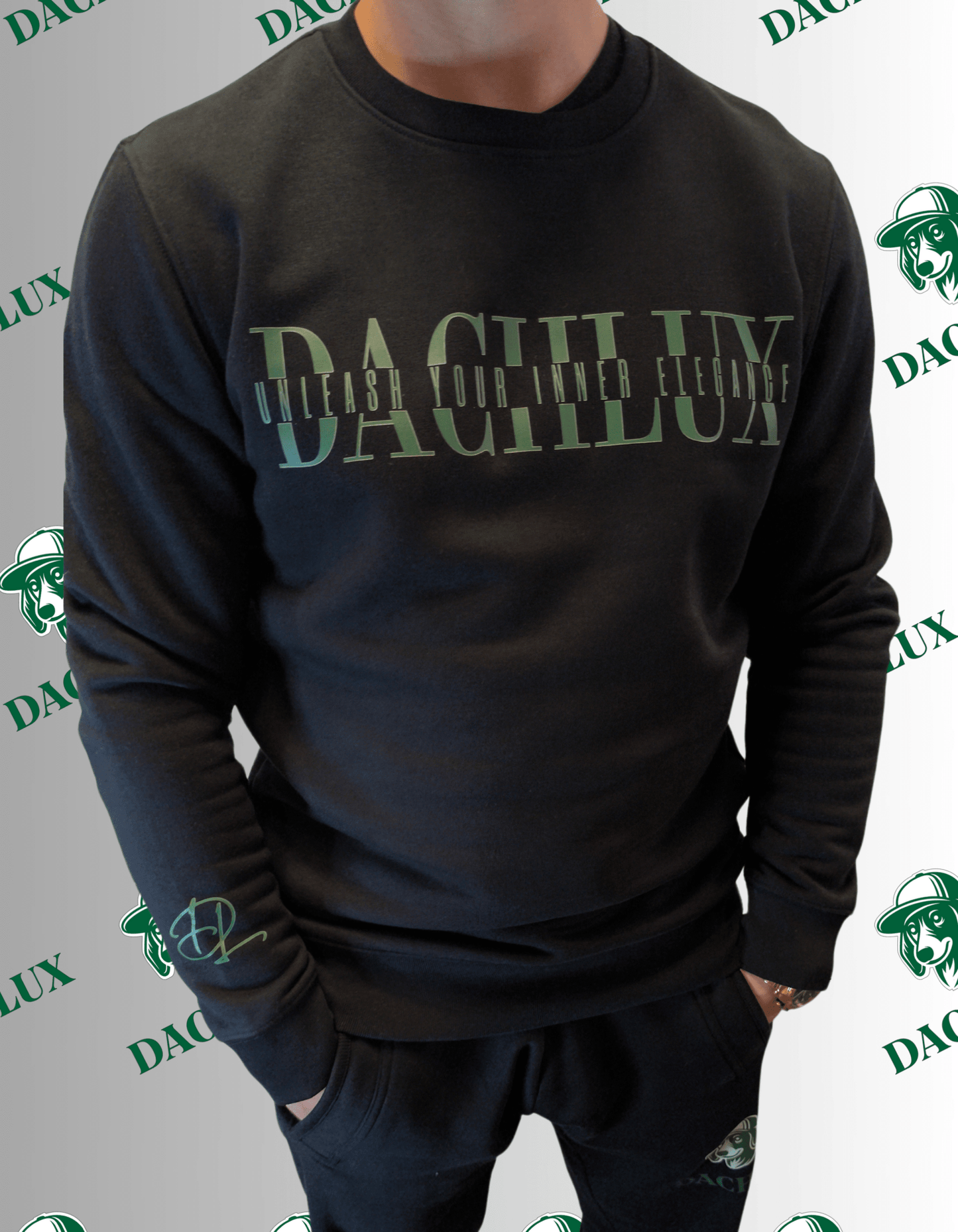 DACHLUX - UNLEASH BLACK SWEATSHIRT - DACHLUX