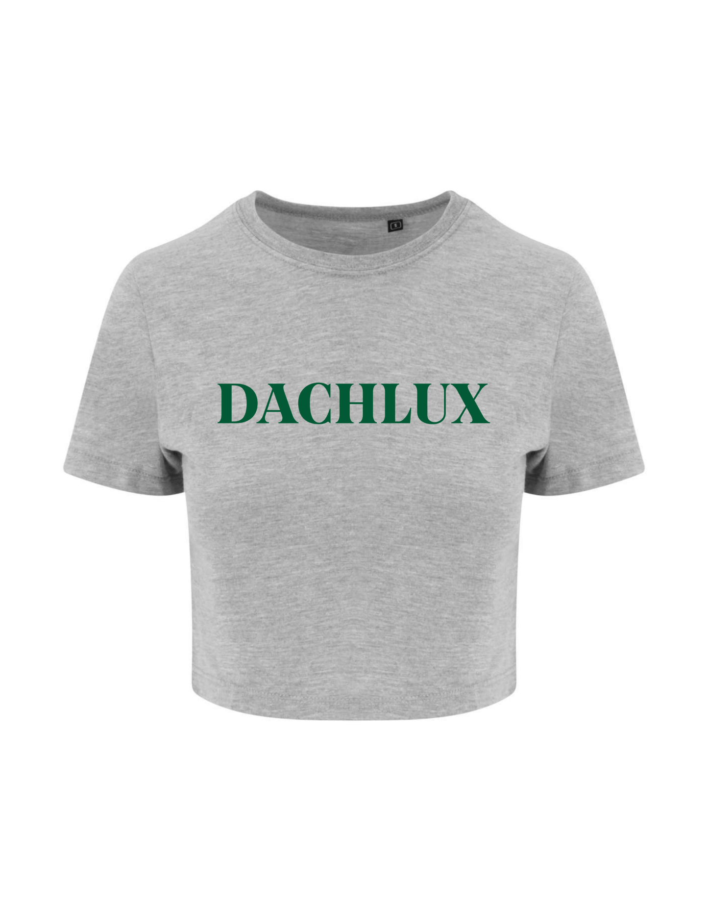 GREY CROP TOP - DACHLUX