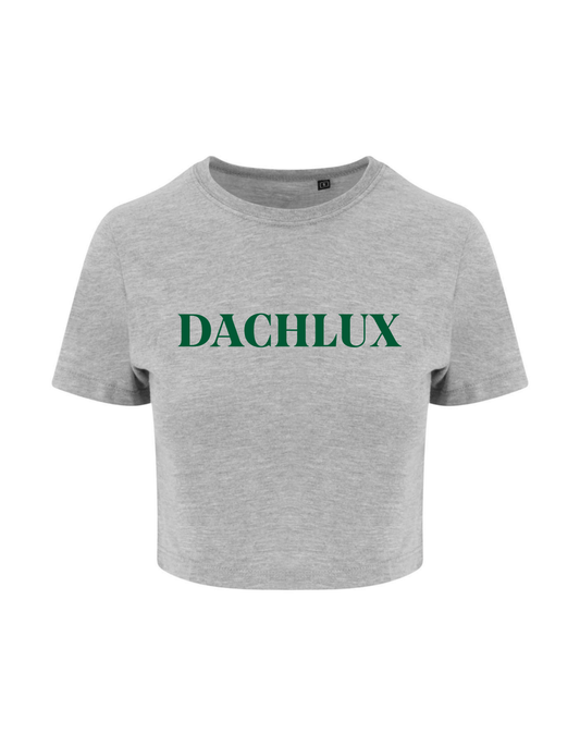 GREY CROP TOP - DACHLUX