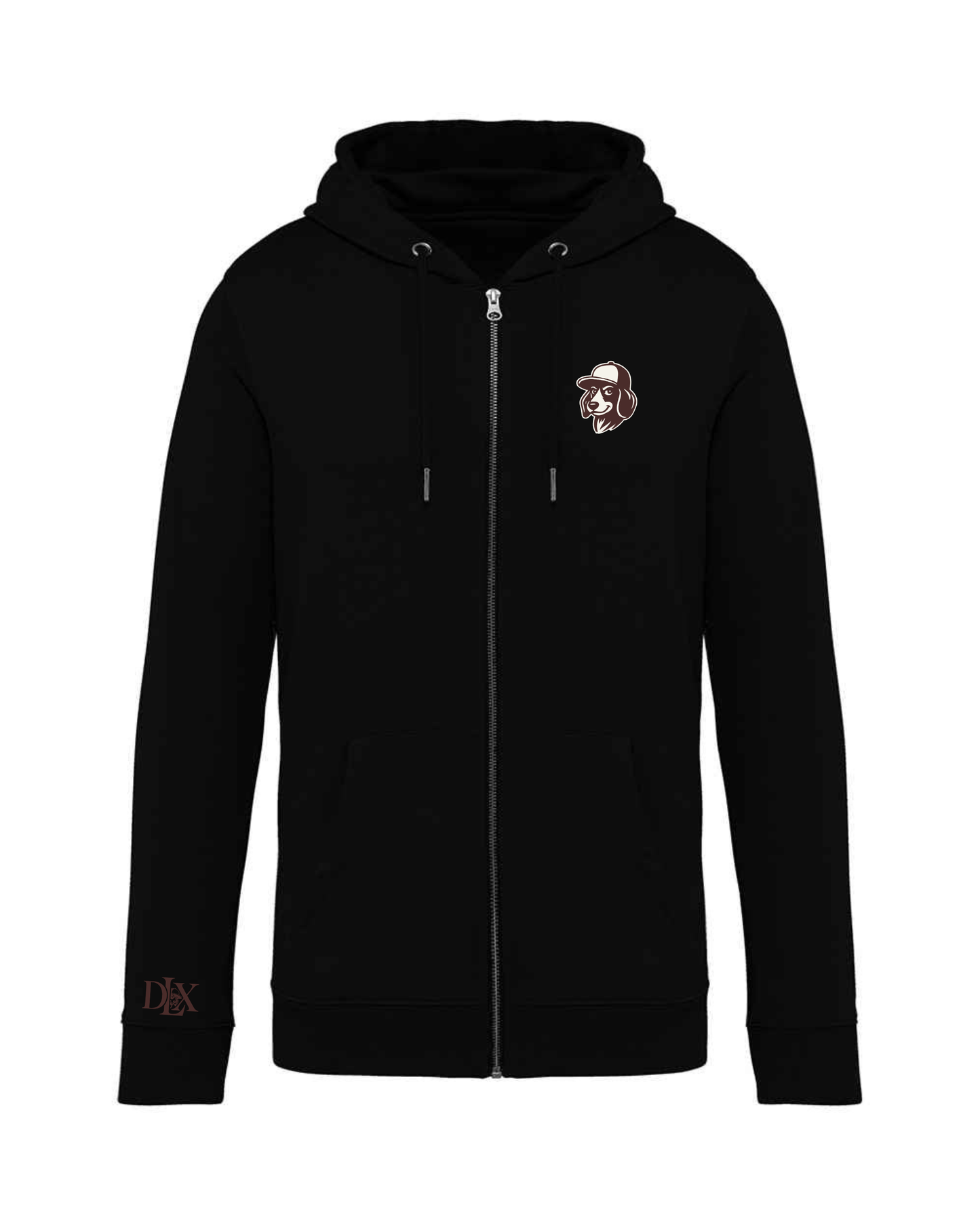 Basic Cipzáros Hoodie - DACHLUX