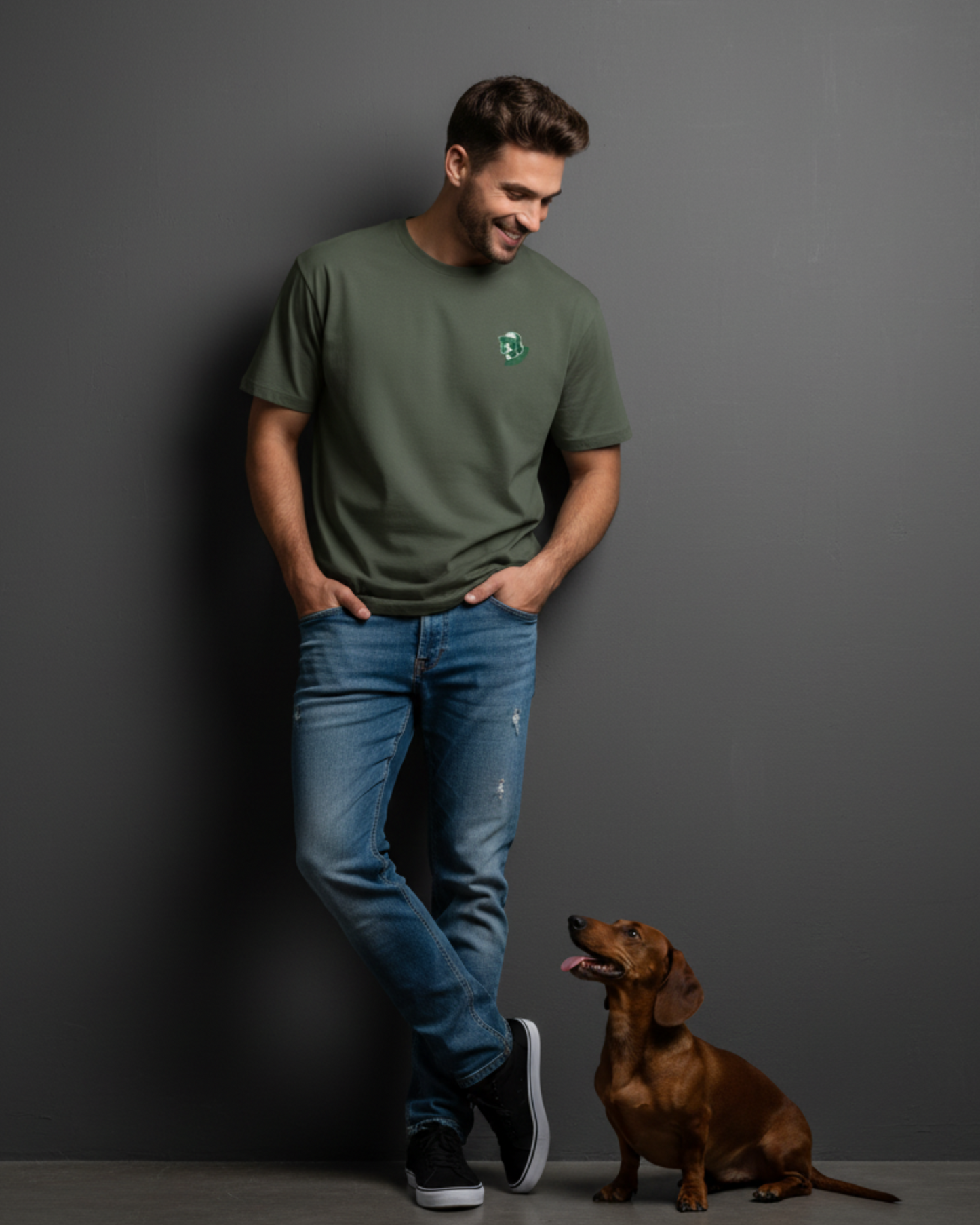 The Basic Shoulder Loose Póló - DACHLUX