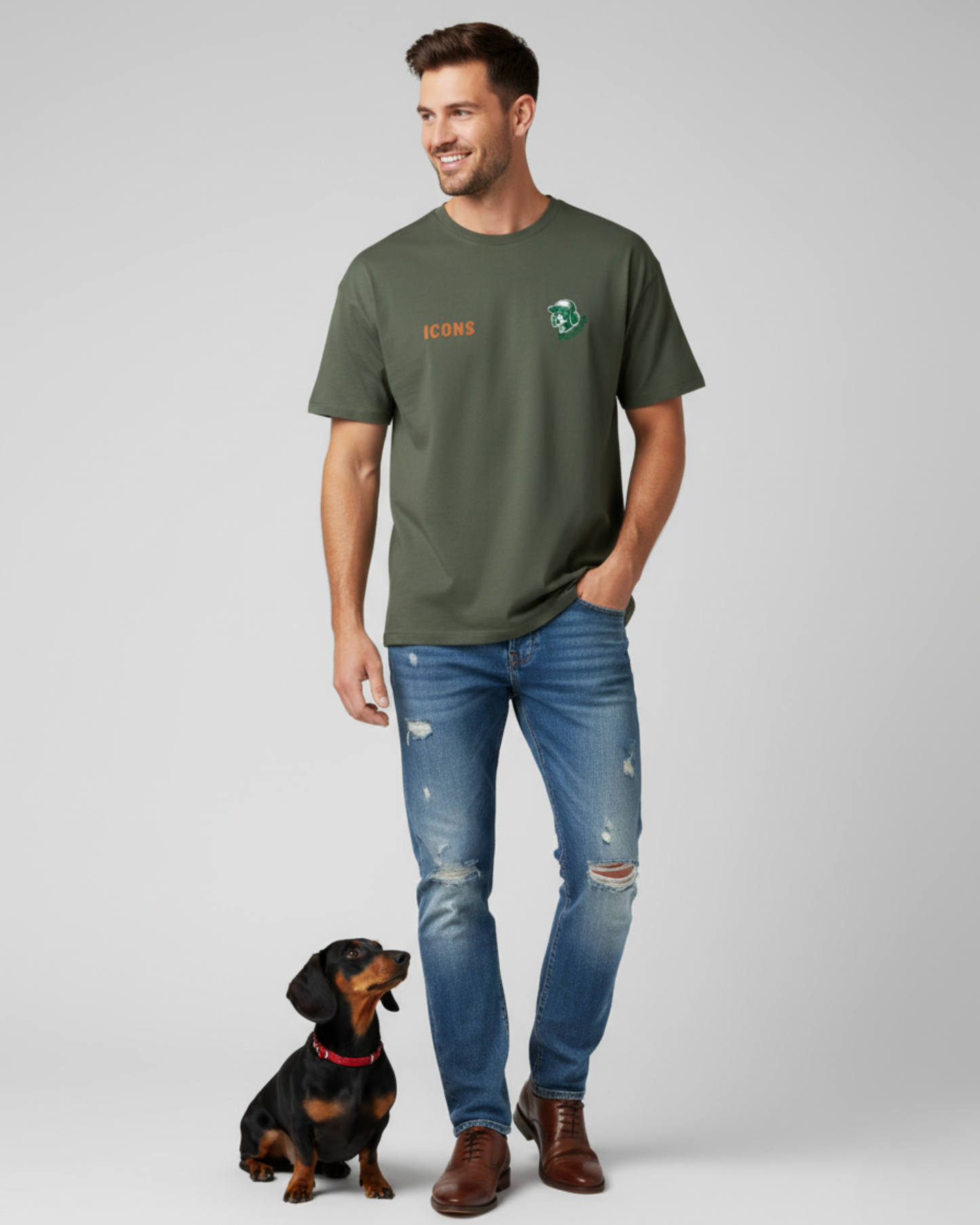 DACHLUX Icons Shoulder Loose Póló - DACHLUX