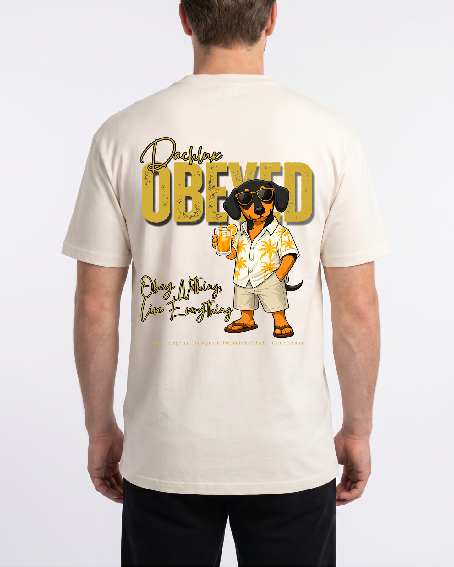 OBEYED SUMMER Póló DACHLUX T-Shirt