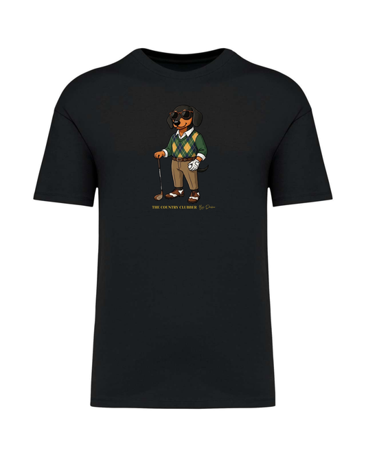 THE COUNTRY CLUBBER  Tacskó Póló DACHLUX T-Shirt