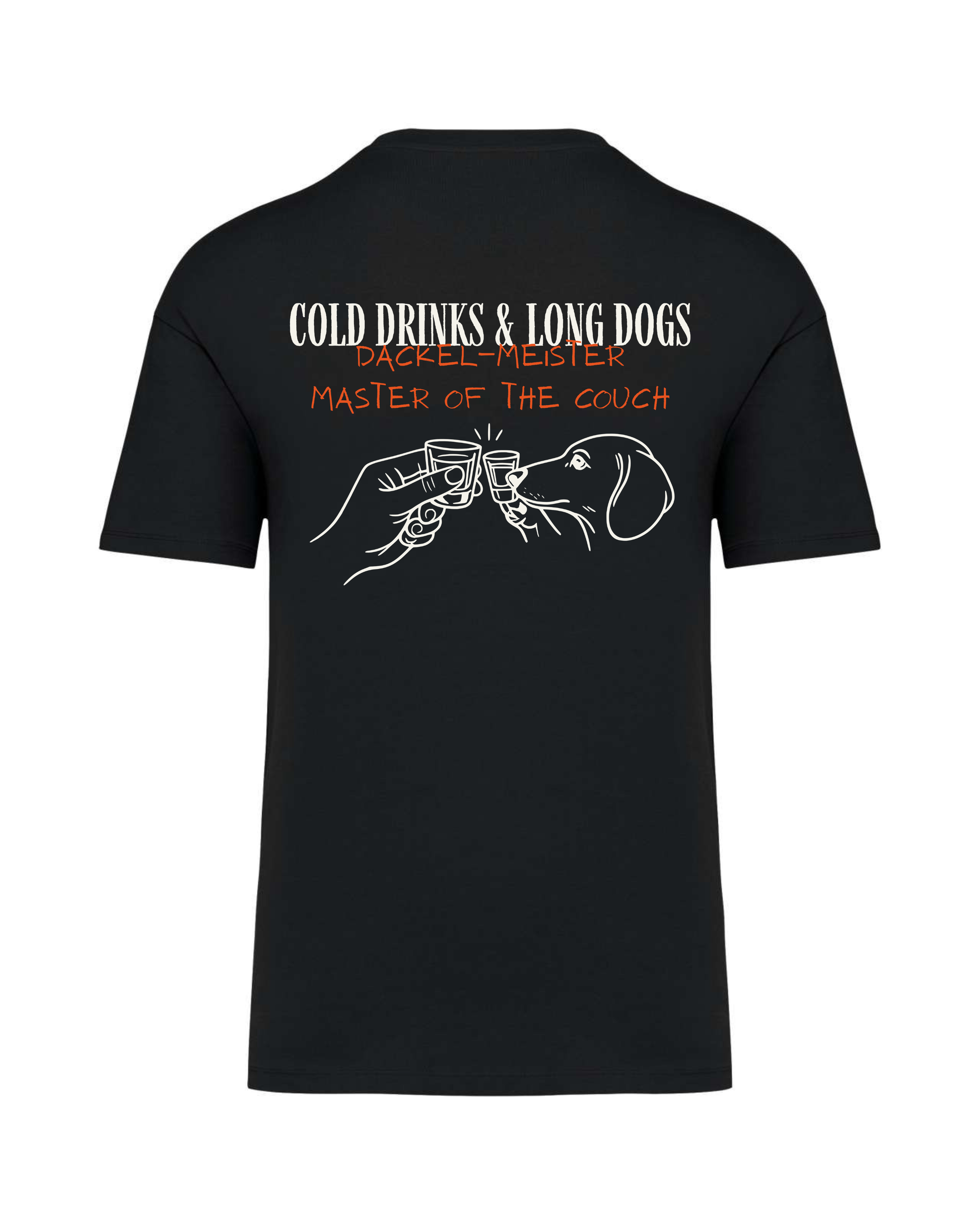 Dackel-Meister Shoulder Loose Póló DACHLUX T-Shirt