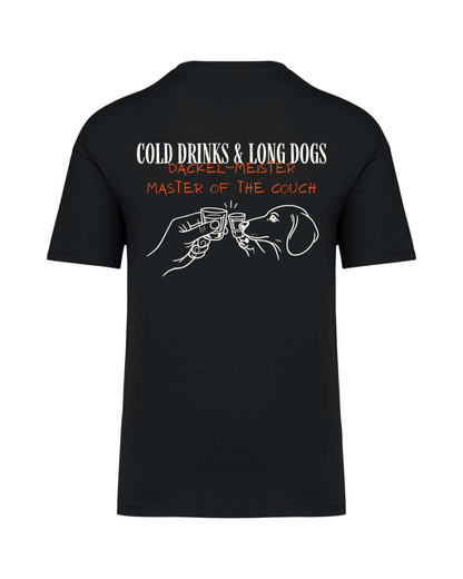 Dackel-Meister Shoulder Loose Póló DACHLUX T-Shirt