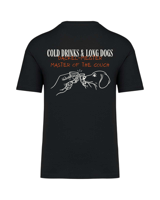 Dackel-Meister Shoulder Loose Póló DACHLUX T-Shirt