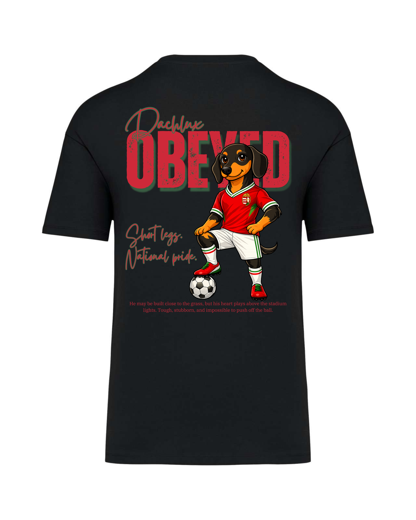 OBEYED - HUN FOOTBALLER Póló DACHLUX T-Shirt