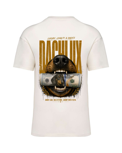 LUXURY With TEETH Shoulder Loose Póló DACHLUX T-Shirt