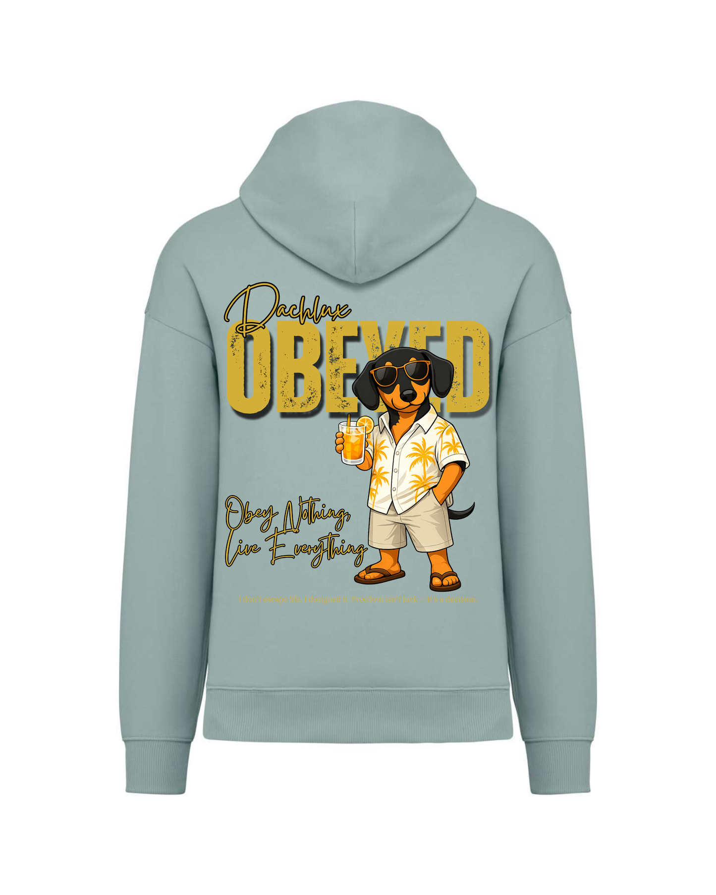 OBEYED Summer Oversized Pulóver