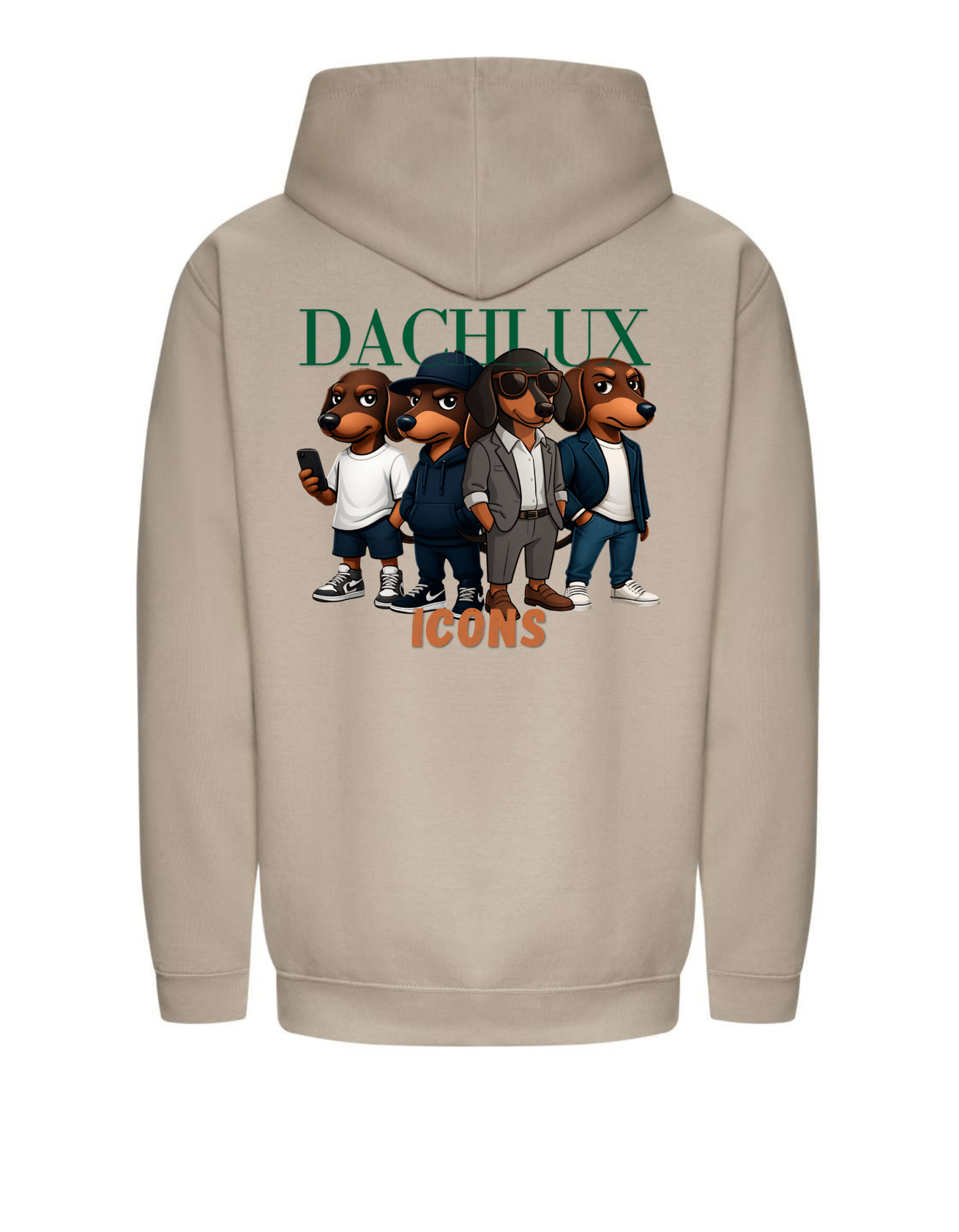 DACHLUX Icons Organikus Pamut Hoodie - DACHLUX