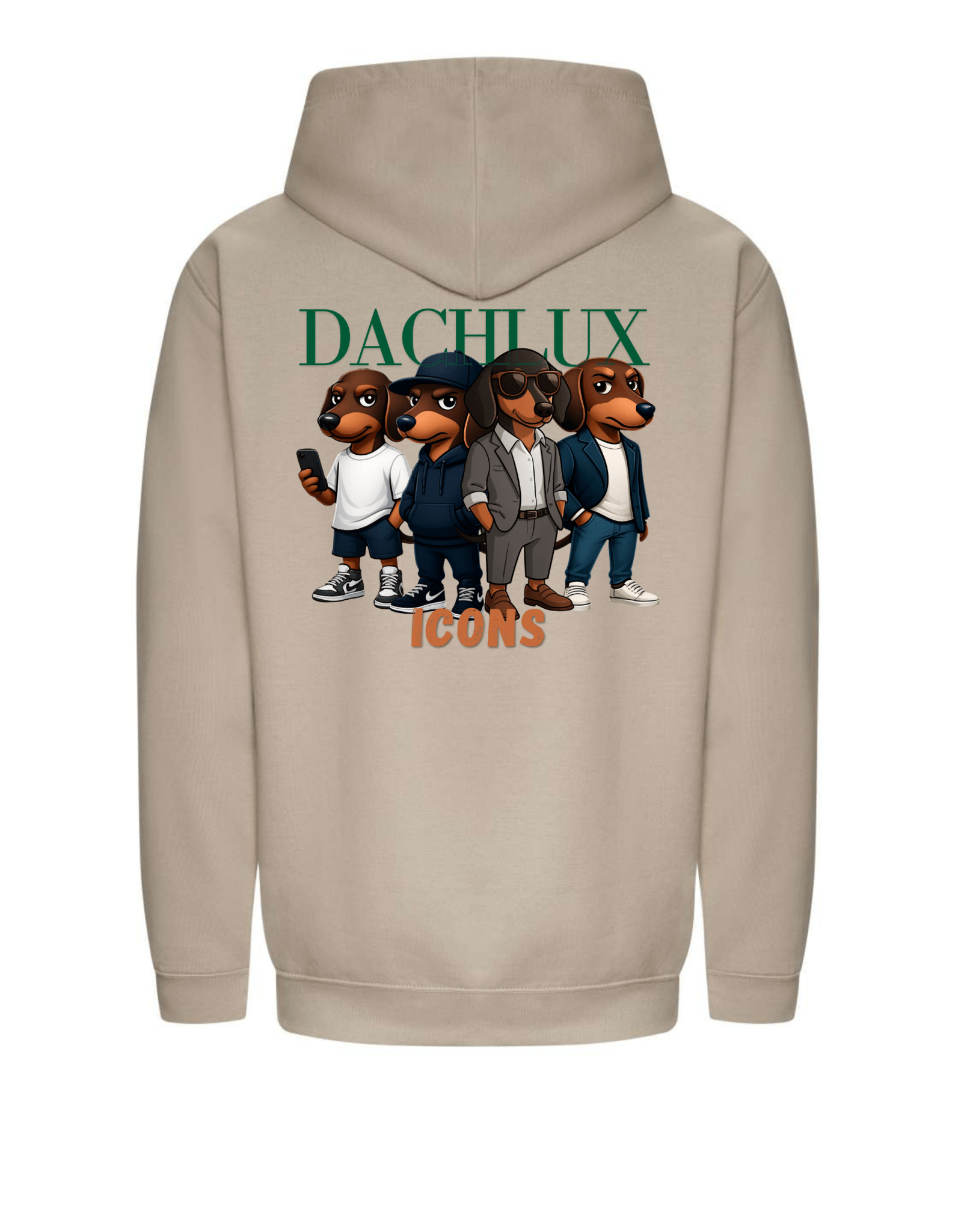 DACHLUX Icons Organikus Pamut Hoodie - DACHLUX