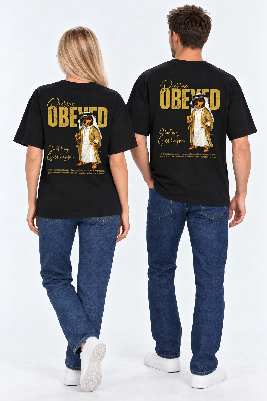 OBEYED - THE DUBAI SEJK Póló DACHLUX T-Shirt
