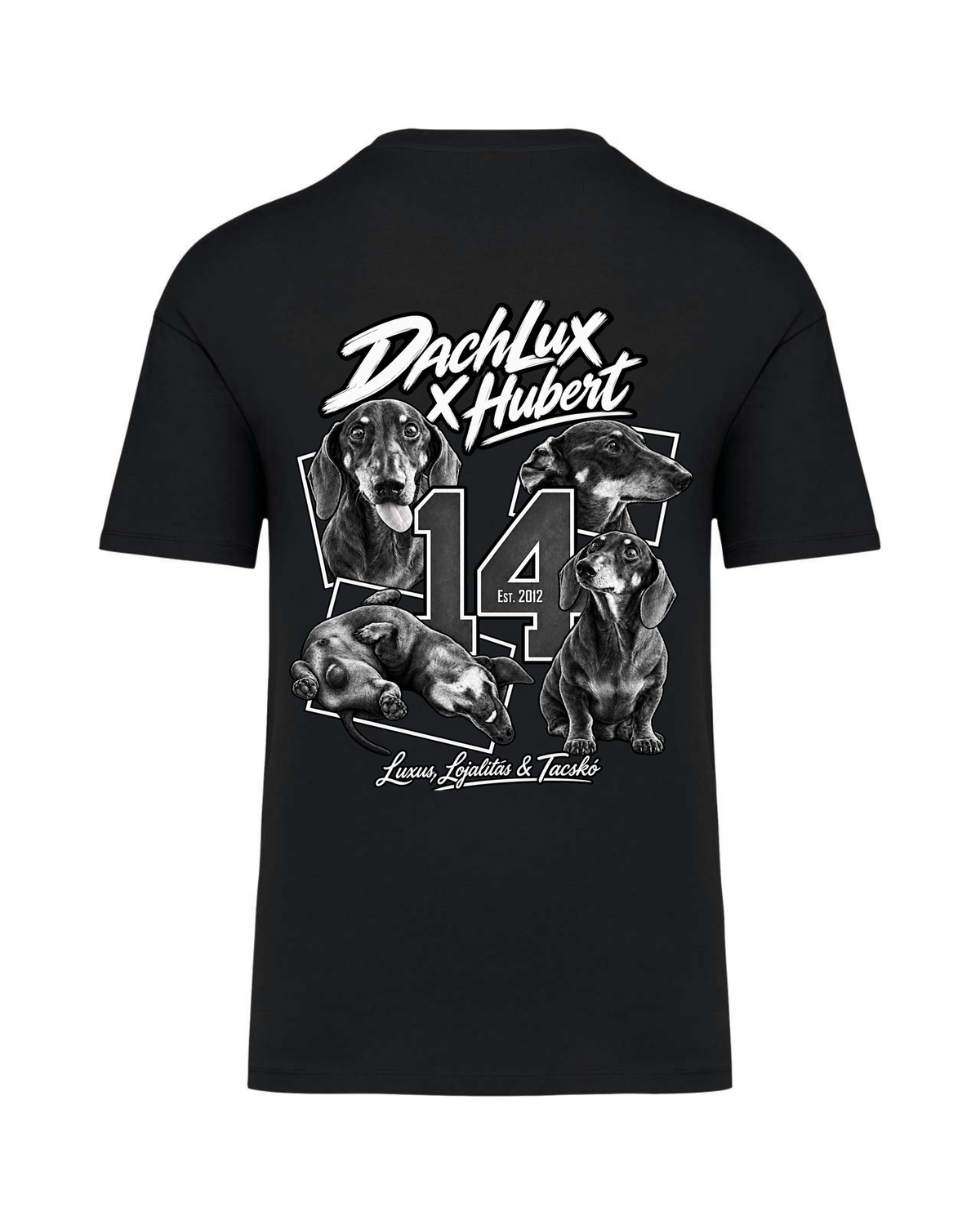 HUBERT 14 Ejtett vállú póló DACHLUX T-Shirt
