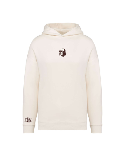 tacskós oversized hoodie dachlux 
dachshund hoodie luxury streetwear 
